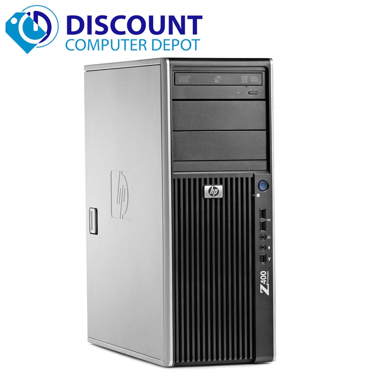 HP Z400 Workstation Desktop Computer PC Intel Xeon 2.53GHZ 16GB